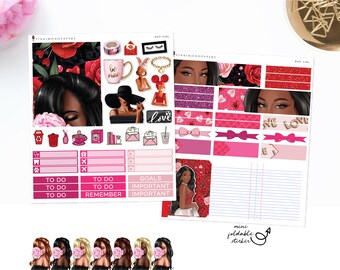 Bad Girl - Add-On Sticker Kits | Planner Sticker Kit