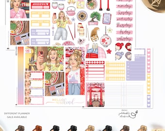 Vacay In Japan  - Mini Kit Sticker Kit, Planner Sticker Kit | Diverse Options Offered