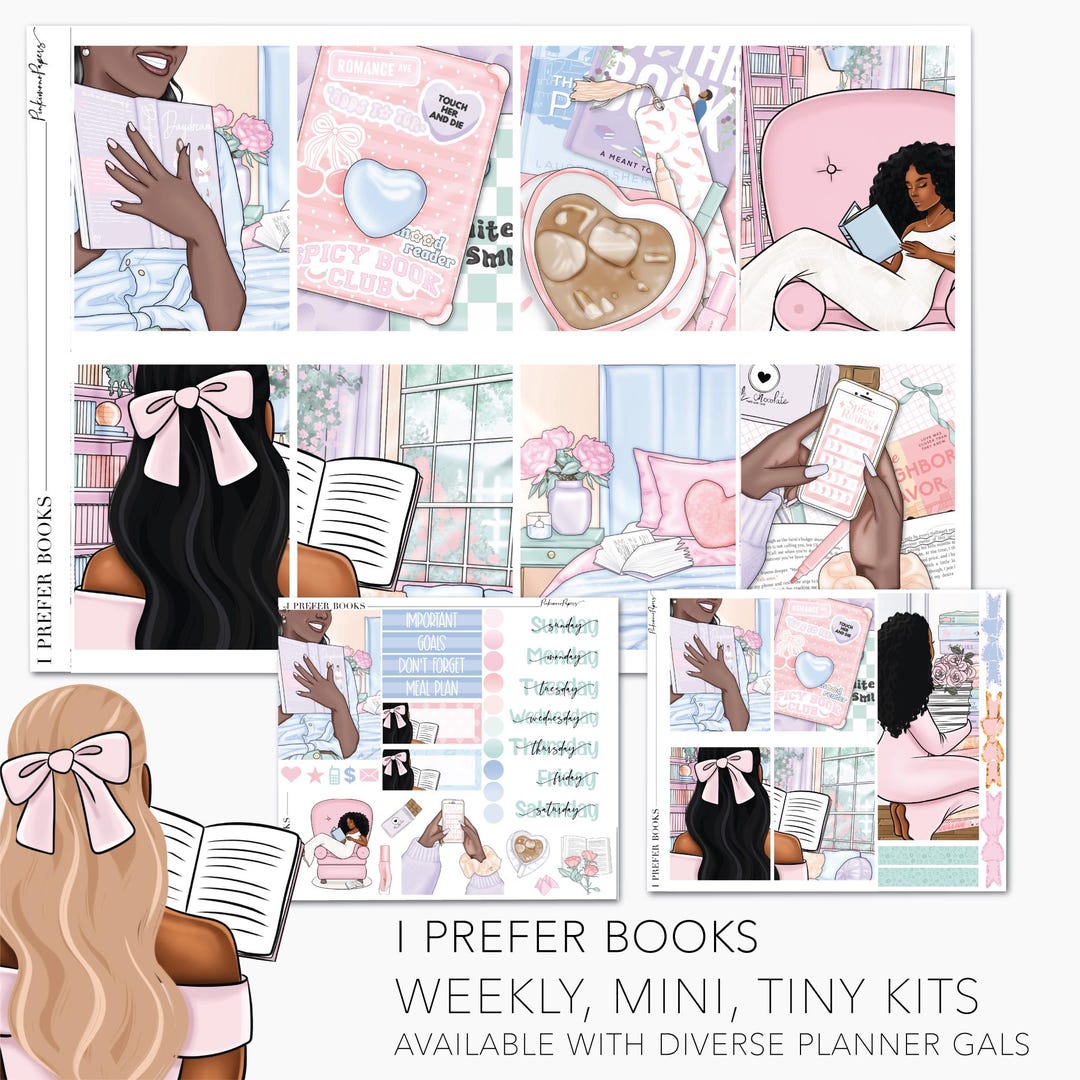 Planner Sticker Kit With Weekly, Mini & Tiny Options for Erin Condren ...