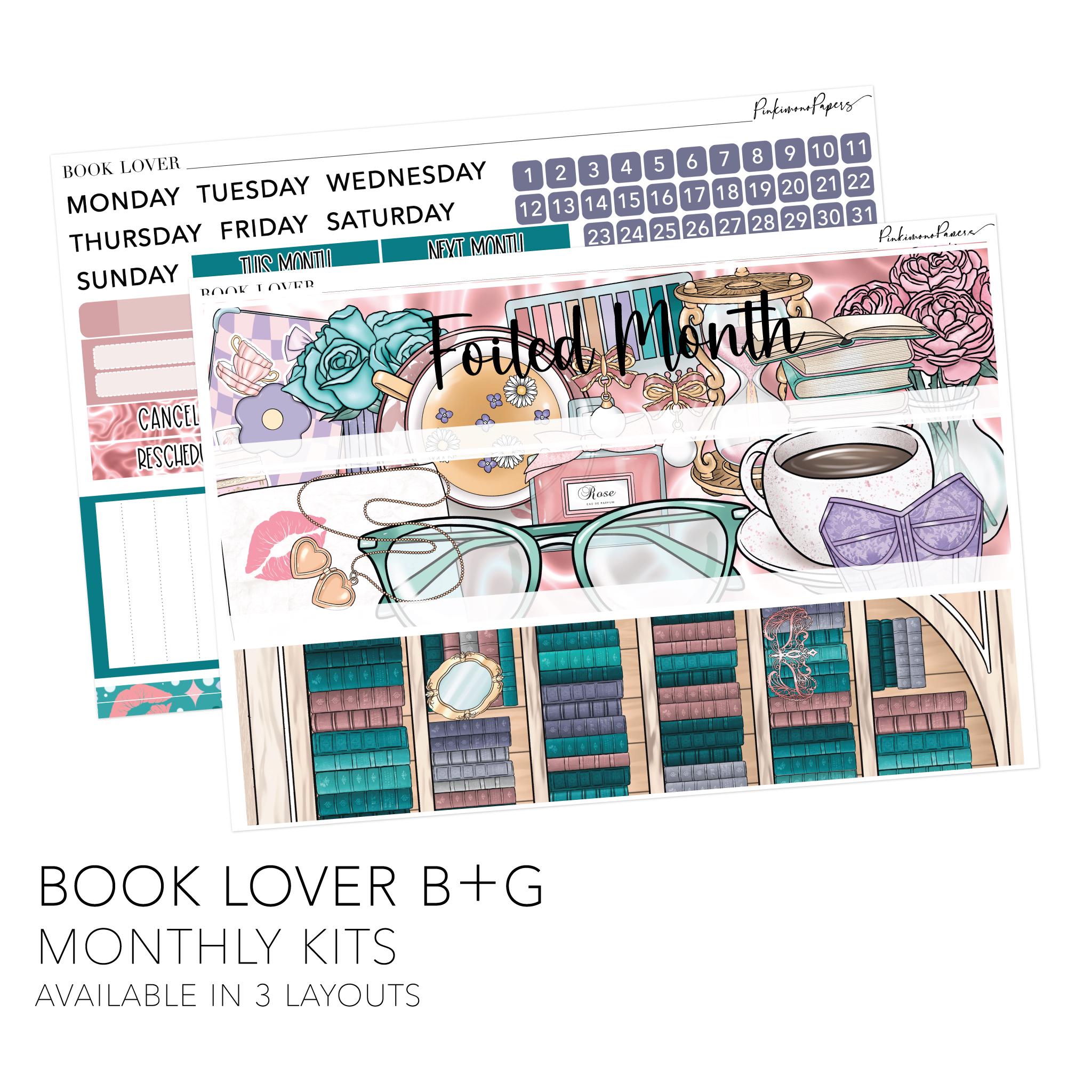 Monthly Planner Sticker Kit - Erin Condren, Happy Planner Classic ...