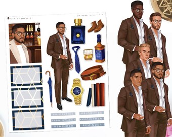 Dapper Dad - kleine Bastelpackungen | Planer Sticker Kit