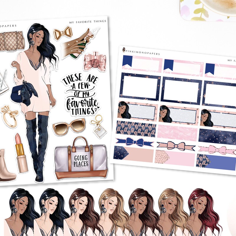 Fashion Stickers - Etsy
