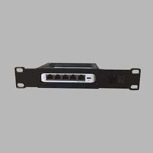 UniFi Flex Mini 2.5G 10-inch Rack Mount – Custom 3D Printed Solution with Optional Keystone Jacks