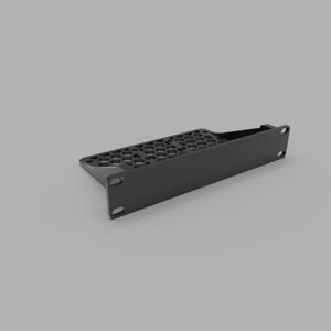 10-Inch 1U Rack Mount for Power Bricks | PETG 2-Piece Design