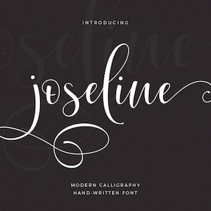 Calligraphy font, beautiful font, Script Font, Handwritten font, Wedding font, Brush font, Modern font, Instant download #020