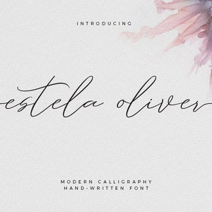 Calligraphy font, Font download, Word font, Swirly Font, Feminine font, Cricut, Script Font, Wedding font, Modern font #049