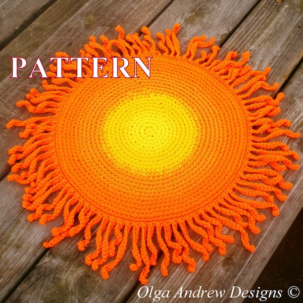 Round Crochet Cushion Etsy