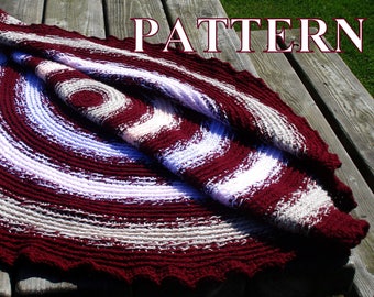 Round lap blanket crochet pattern, round crochet blanket pattern, lap blanket pattern, crochet round blanket pattern by OlgaAndrewDesigns088