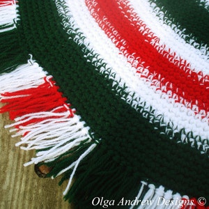 Christmas rug crochet pattern, christmas rug pattern, crochet christmas rug pattern, pattern christmas rug, rug pattern OlgaAndrewDesigns058 image 4