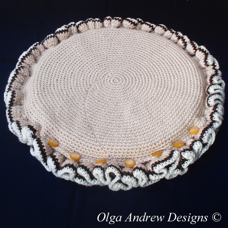 Chair Seat Cushion Crochet Pattern, Crochet Seat Cushion Pattern