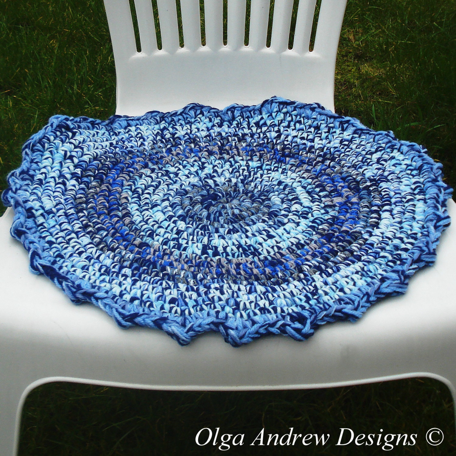 Christmas Placemat Crochet Pattern Christmas Doily Crochet Etsy