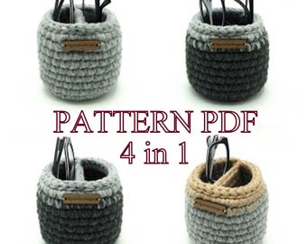 Glasses holder crochet pattern 4 in 1, eyeglass holder stand crochet pattern PDF, glasses holder easy crochet pattern, OlgaAndrewDesigns116B