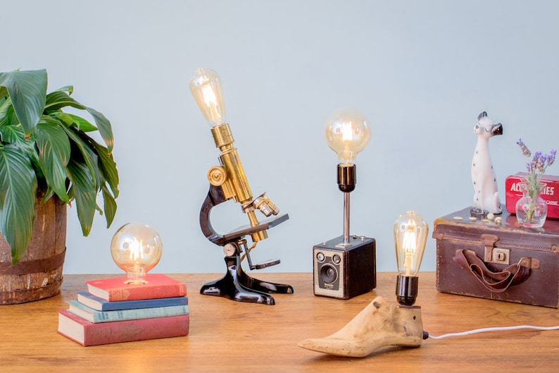 Vintage Camera Lamp Kodak Box Brownie Industrial Lamp Etsy Australia