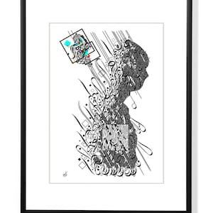 Rumi Poetry - The Song of The Reed - Persian Calligraphy - Whyseen Calligraphy
