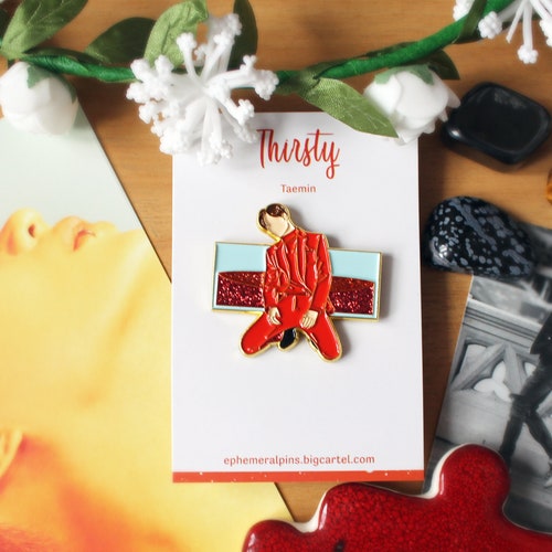 SHINee Taemin Thirsty K-pop Enamel Pin
