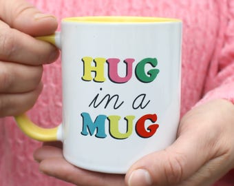 Hug In A Mug | Cheer Up Gift | Thinking of You Box | Sympathy Gift Basket | Sorry for Your Loss | Sunshine Gift | Get Well Gift | Pet Loss