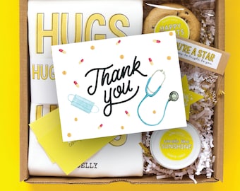 Thank You Gift Box Nurse | Frontline Worker Gift | Nurse Thank You Care Package | Frontline Hero