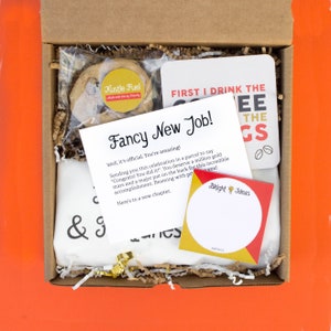 New Job Gift Box Work Promotion Gift Congrats on Your New Job Gift Send A Gift Employee Gift New Job Gifts Corporate Gift image 1