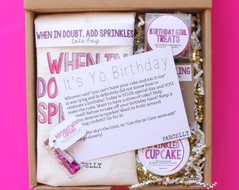 birthday care package etsy