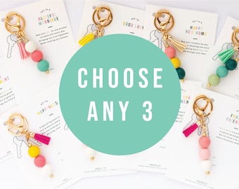 Set of 3 Keychain Greeting Cards by Parcelly - Save 15%