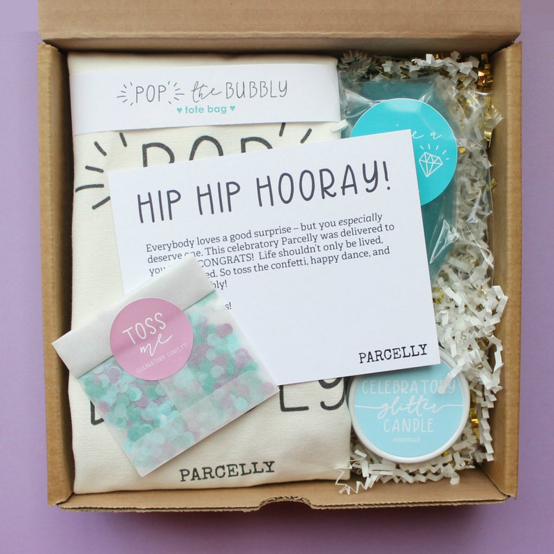 Congratulations Pregnancy Gift Basket Congrats on New Job Etsy