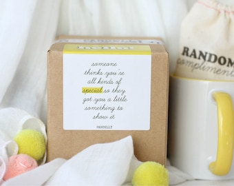 Mug Gift Box: Random Compliments, Corporate Thank You