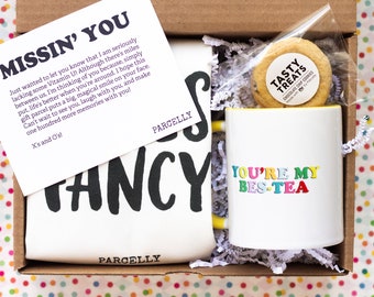 You're My Bestie | Best Friend Gift | College Care Package | Long Distance Friendship Gift | Moving Away Gift Box | BFF | Tea Lover | Bestie