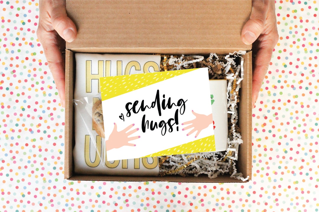 Sending Hugs Care Package Sunshine Gift Box Send a Hug Cheer up Gift