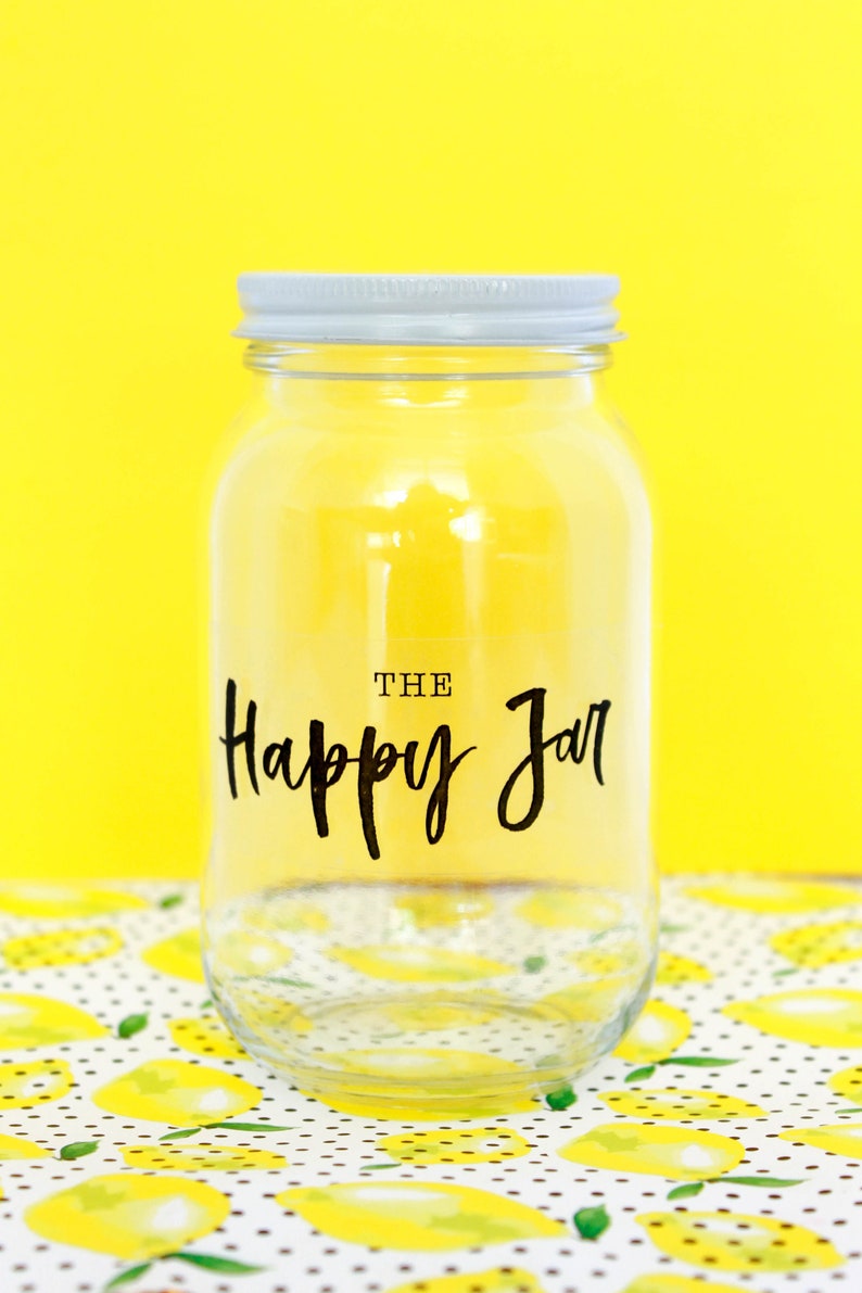 Gratitude Jar Self Care Kit Happiness Jar Mental Health Etsy Canada