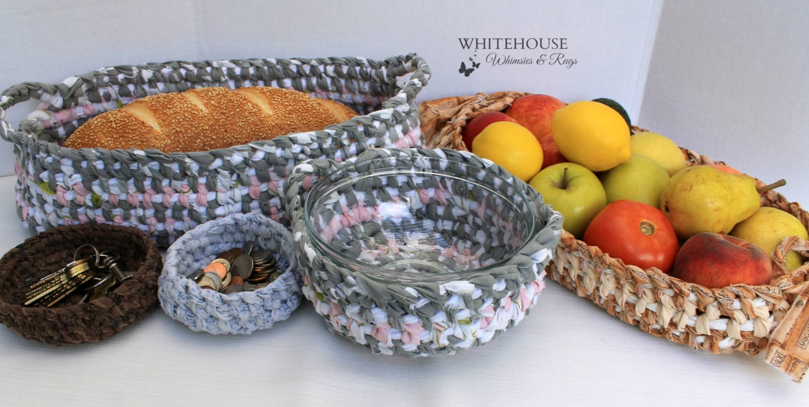 Knotted Rag Basket Making Instructions/toothbrush Rug Basket Etsy