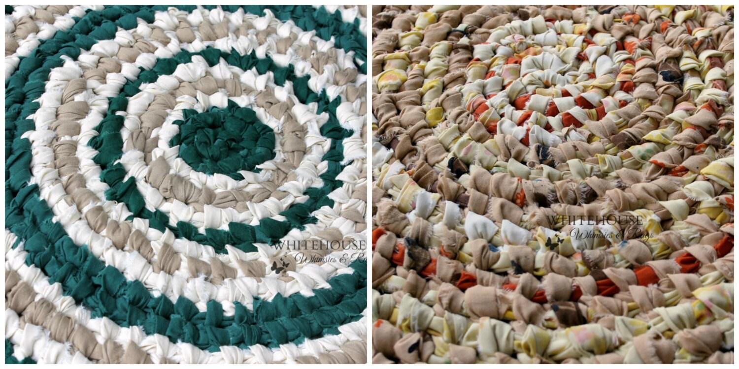 Rug Instructions ROUND Amish Knot Toothbrush/Digital File/pdf Etsy