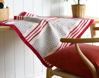 Zig Zag Crochet Blanket kit