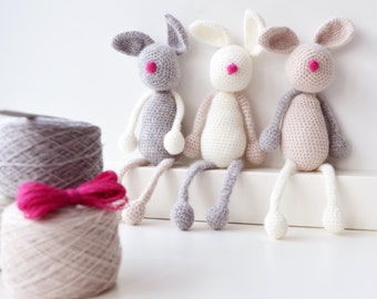 Crochet Toy Patterns,Bunny Pattern,Crochet,Crochet Pattern,Pattern Crochet,Digital Pattern,Amigurumi Pattern,Gift For Her