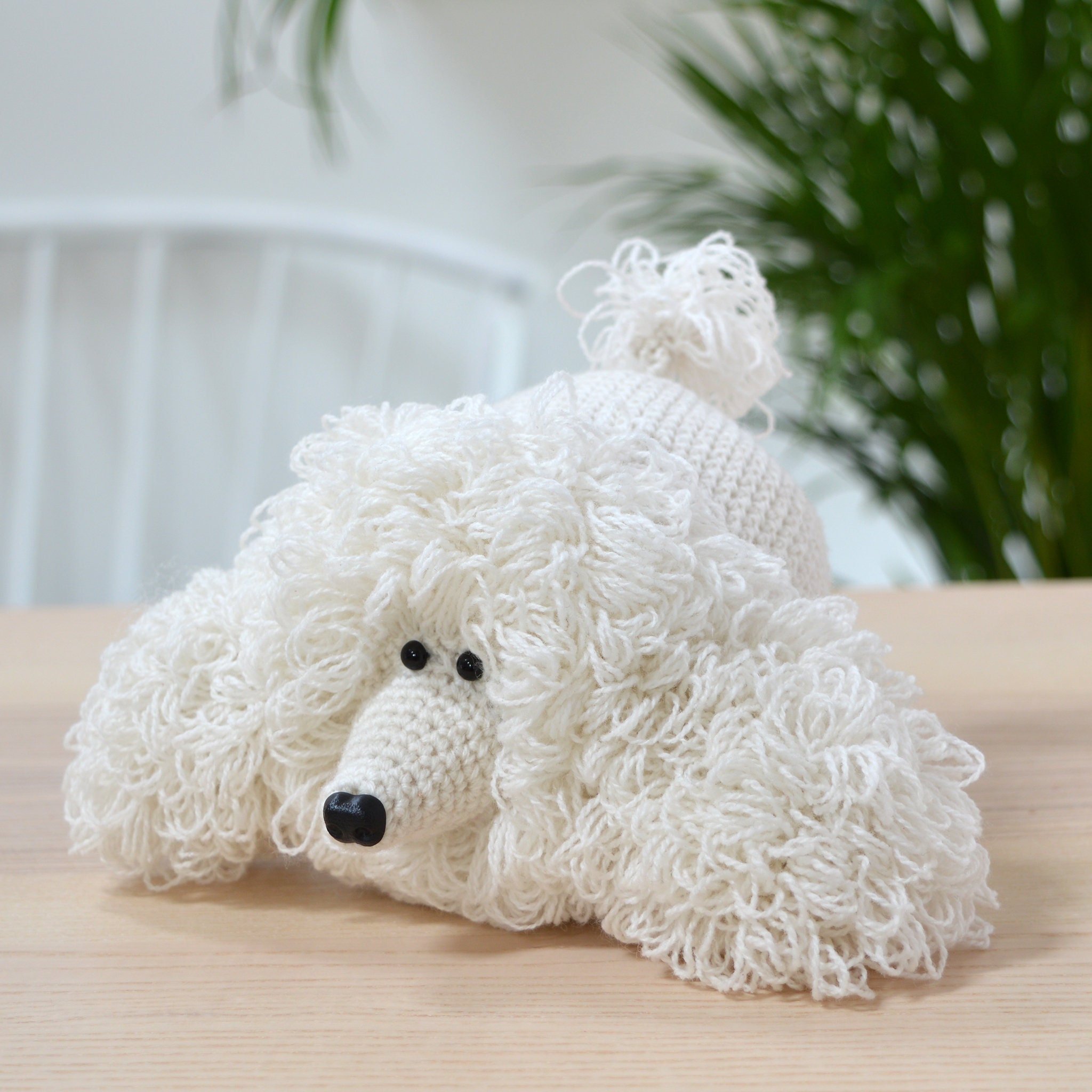 30 Poodle Crochet Patterns to Stitch Adorable Dogs, Toys, and Textured Amigurumi 15 Poodle Crochet Pattern: Amigurumi Dog