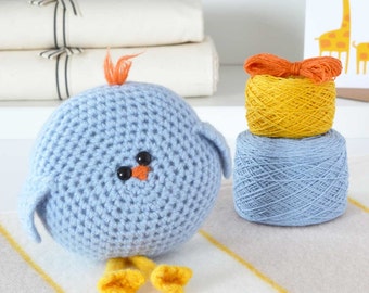 Ready to Crochet Kit,Wonkey Bird Amigurumi Crochet Kit,Crochet Kit,Crochet Kits,DIY Crochet,DIY Kit, crochet pattern