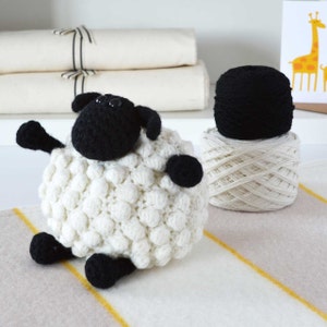 Crochet Kit - Sheep - DIY Crochet, Kits,Amigurumi Kit,Amigurumi Kits,Crochet Kits,Crochet Kit,Knitting Kits,crochet,crochet gift
