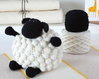 Crochet Kit - Sheep - DIY Crochet, Kits,Amigurumi Kit,Amigurumi Kits,Crochet Kits,Crochet Kit,Knitting Kits,crochet,crochet gift