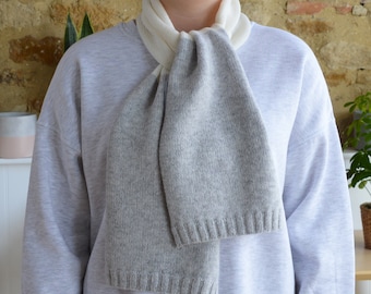 Craft Your Cozy: Knit Your Own Two-Colour Dream Scarf Kit