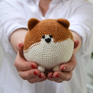 DIY Cat crochet kit, Ginger & White amigurumi kitten crochet kit, cat crochet pattern, kitten crochet pattern, amigurumi cat pattern