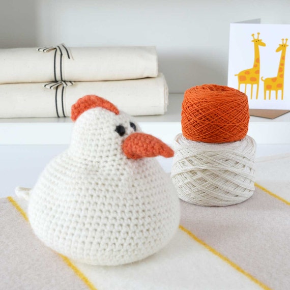 DIY Crochet Kits,luxury Happy Chicken Amigurumi Crochet Kit