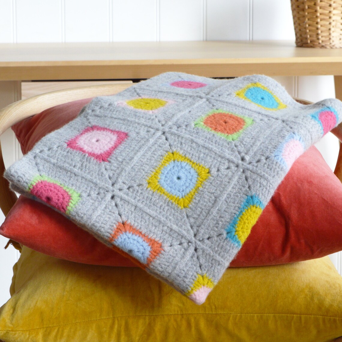 Granny Square Crochet Kit Etsy