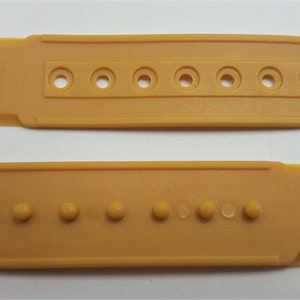 Snapback-keps, plastersättning, reparation, skapa, tryckknappsspänne, rem, välj bland 11 färger. Hatttillverkningsmaterial, fri frakt, tillgängligt i USA!! Light Brown