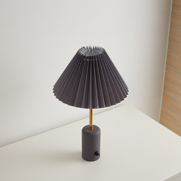 Pleated Buffet Lamp Shade Etsy