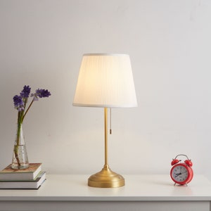 Gold Cordless Tischlampen im nordischen Stil für Wohnzimmer, wiederaufladbar - batteriebetriebene Touch Nachttischlampen