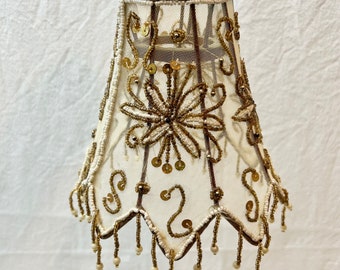 Candlestick Holder Sequin Lamp Shade