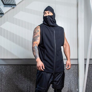 Detachable sleeves Ninja Hoodie
