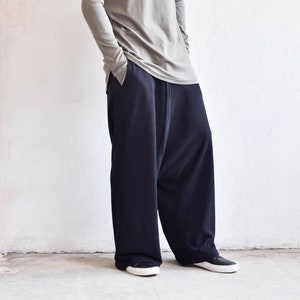 Deep Drop Crotch Pants A05527M