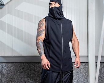 Detachable sleeves Ninja Hoodie