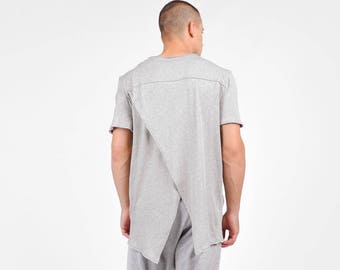 Katoenen softtop met open achterkant van AakashaMen