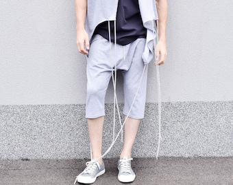 New Loose Casual Drop Crotch Pants  by AakashaMen A05567M